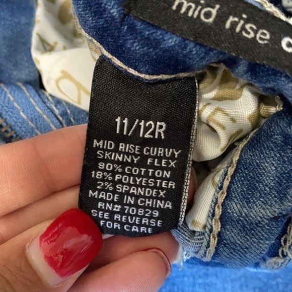 Twenty one Black Premium Distressed Patch Jeans - Picture 6 of 8